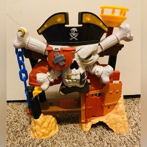 IMAGINEXT Playset Blackbeard's Lair Pirate 2015 Fisher-Price Castle Only